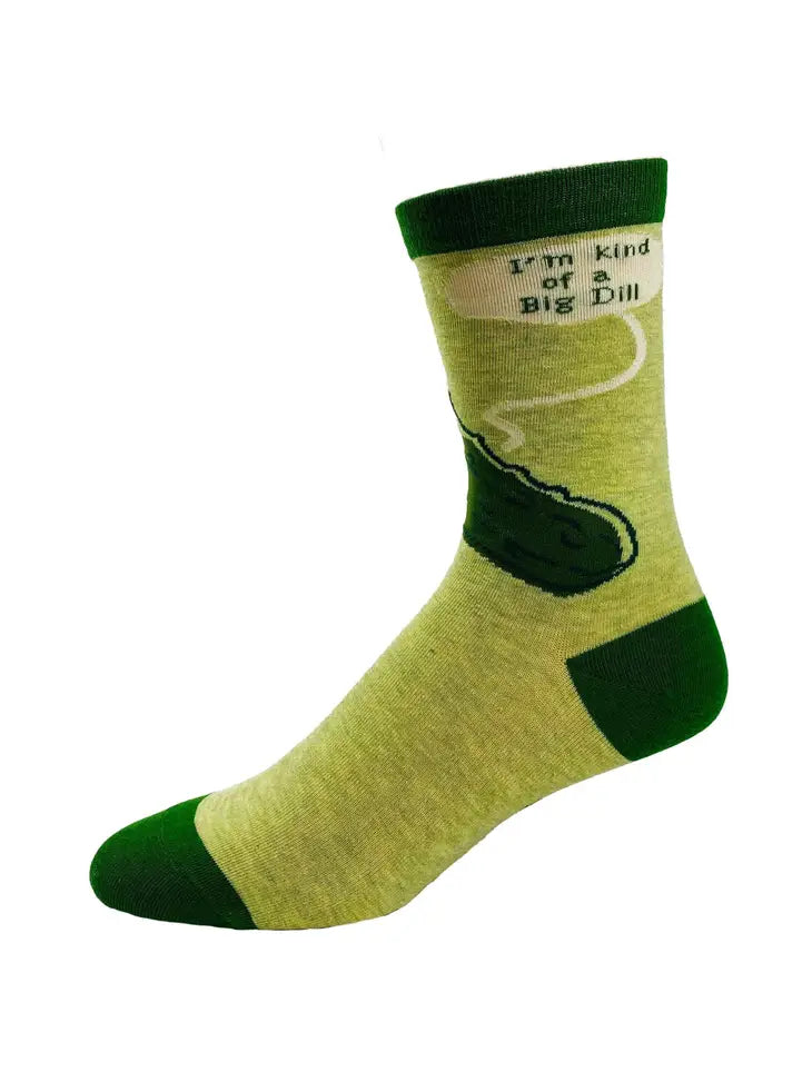 Men's I'm Kind of A Big Dill Socks Funny Sock For Men