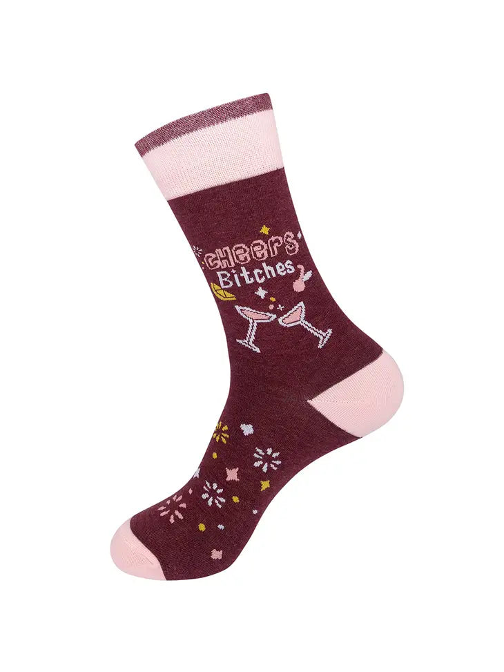 Cheers Bitches Socks