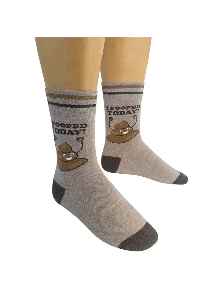 I Pooped Today Socks