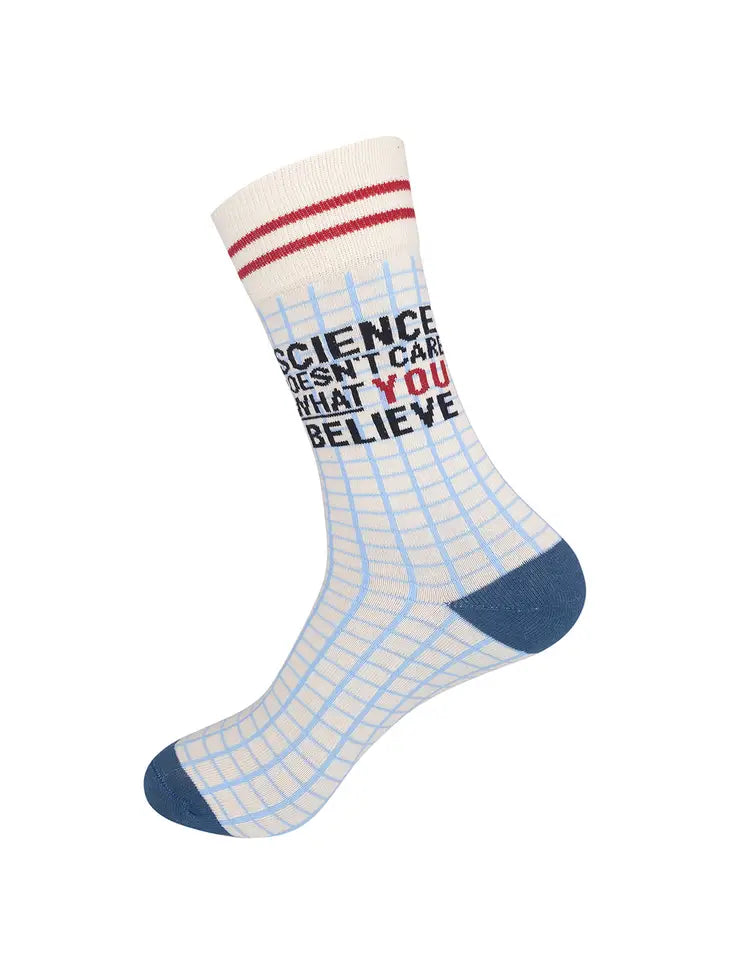 Science Doesn't Care What You Believe Socks