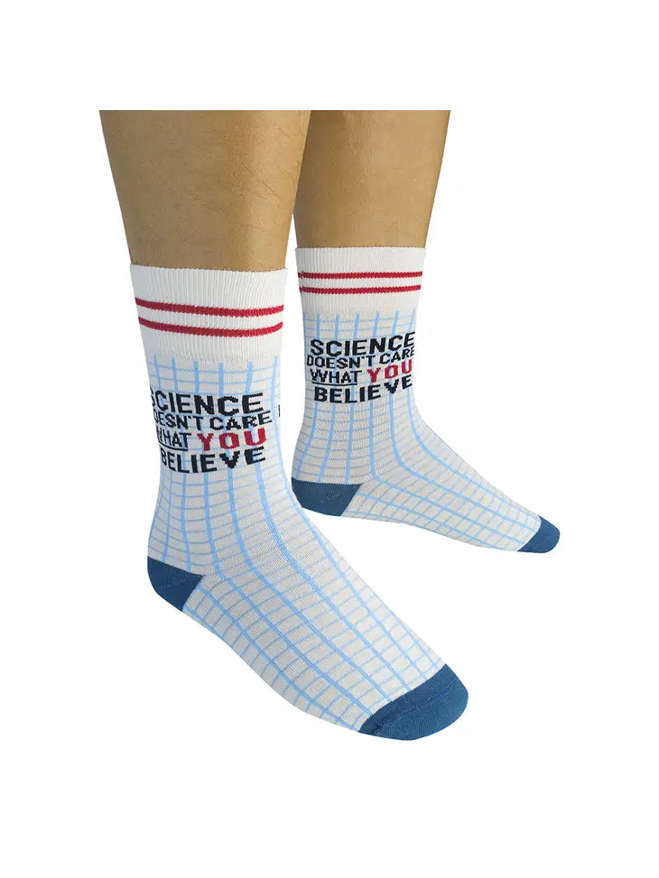 Science Doesn't Care What You Believe Socks